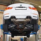 New abgasanlage für BMW M4 F82 und M3 F80