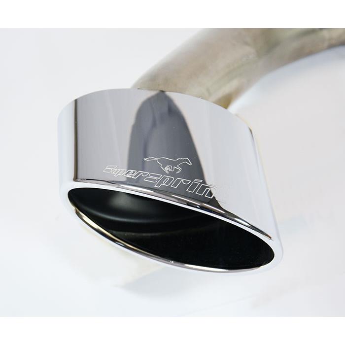 Endrohrsatz RechtsO 150x105 (For OEM rear bumper)