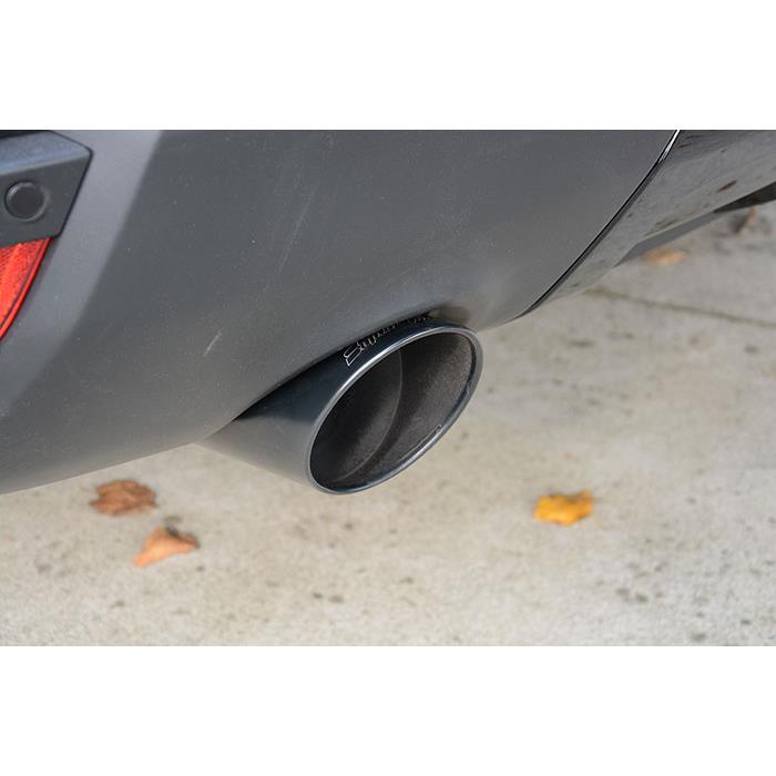 Hinteres Rohr Links Gun Metal Grey O120 (Nachschalldämpfer-Entfall)