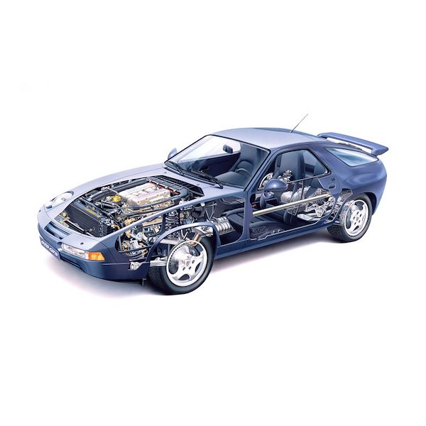 Porsche 928 GTS - Supersprint performance exhaust