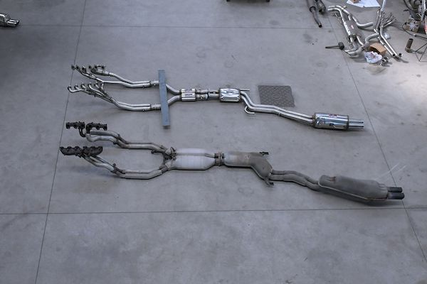 SUPERSPRINT EXHAUST FOR 1987-1984 BMW E32 750i V12 (350 HP)