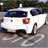 BMW F20 125d (218 Hp) 2012 -> Tubo raccordo + tubo posteriore Destro OO80 - Sinistro OO80 Supersprint 