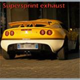 LOTUS EXIGE S Supercharged (240 Hp) '06 -> Impianto di scarico completo Supersprint