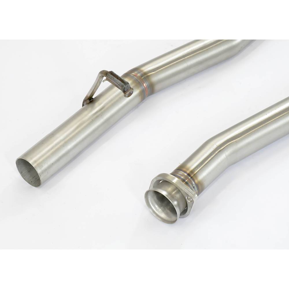 Centre pipes kit. (Replace OEM centre exhaust.)