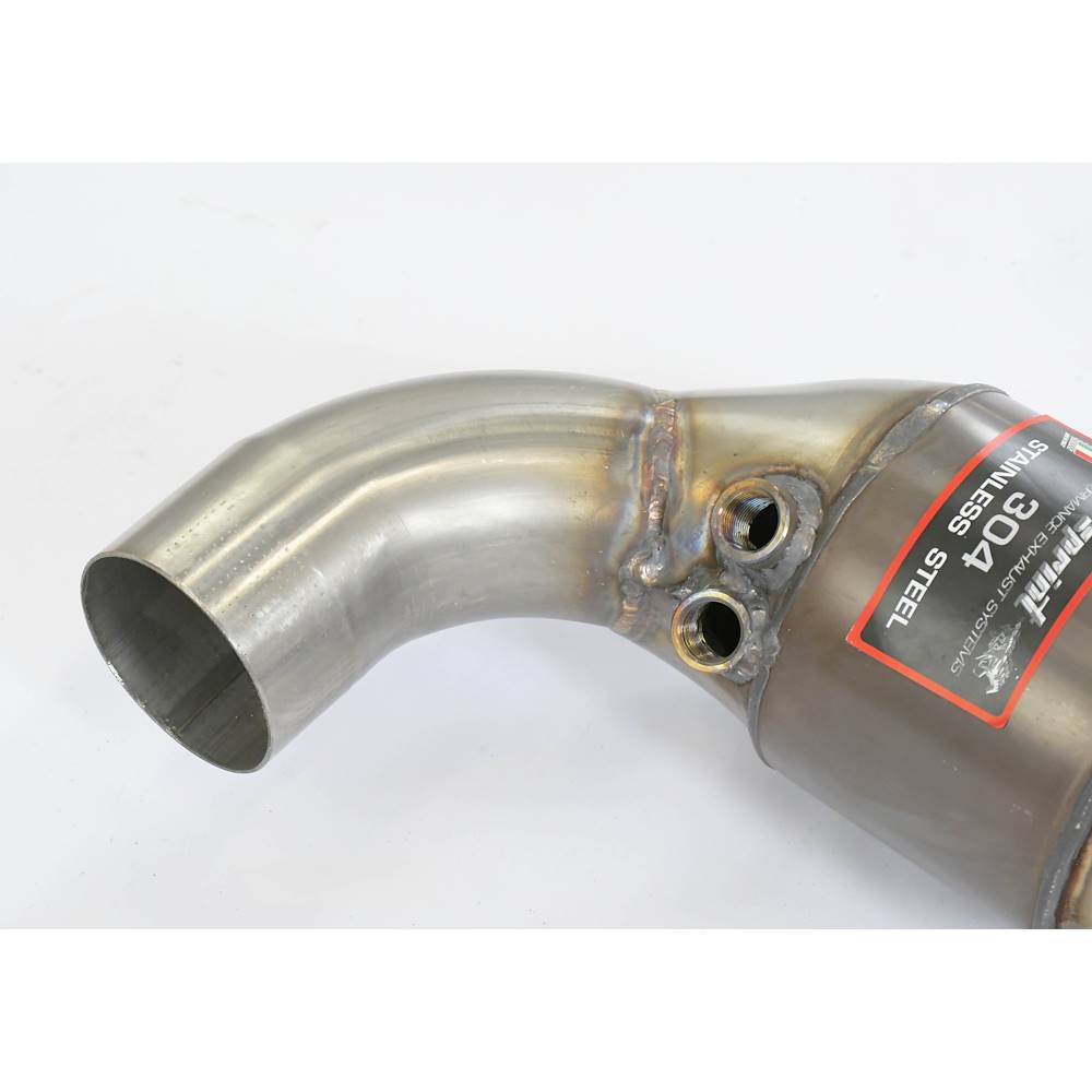 Front Metallic catalytic converter