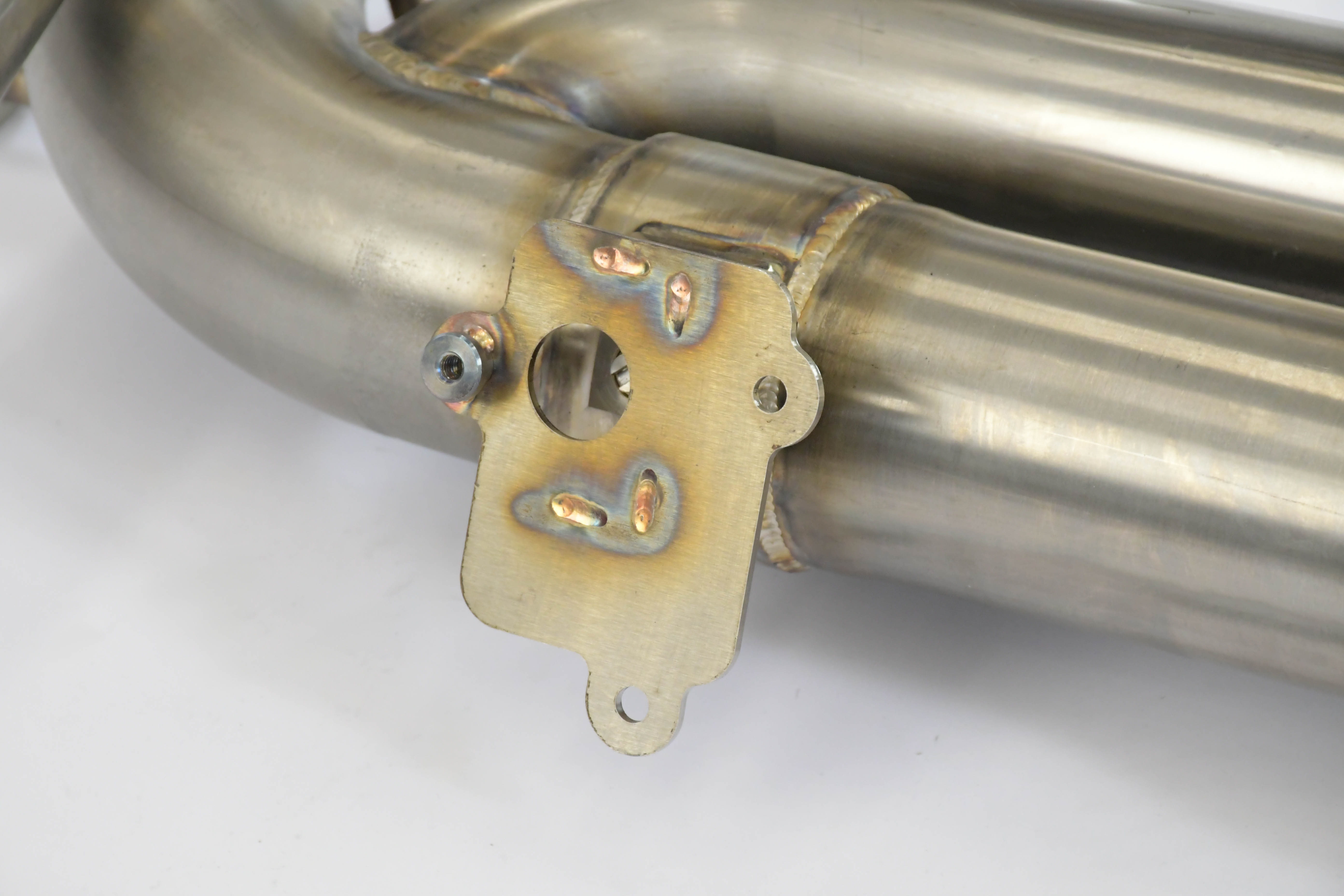 Rear exhaust Sport right - left with valve