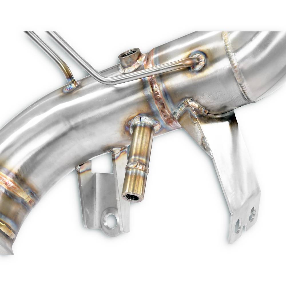 Downpipe kit (Replaces OEM kat)