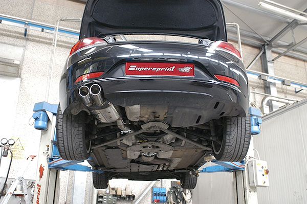 Prototype of 986806 Rear exhaust OO80 Power Loop