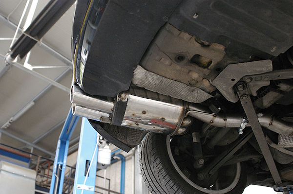 Prototype of 986806 Rear exhaust OO80 Power Loop