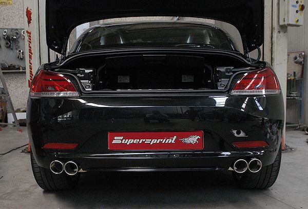 Prototype of 986913 Centre pipe X-Pipe + 986936 - 986906 Rear exhaust left + right OO80