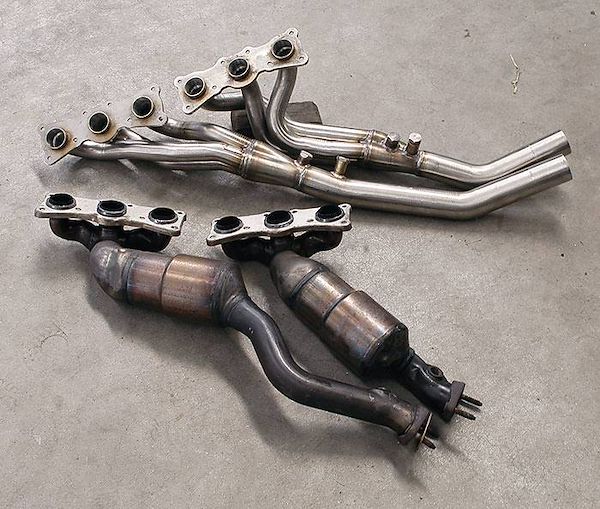 Collettori Supersprint VS collettori di serie