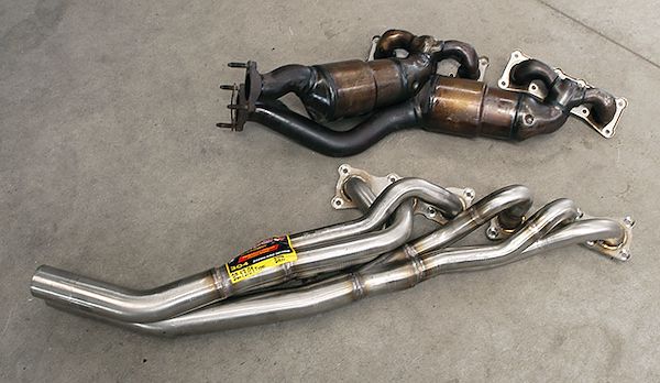 Stock manifold VS Prototype of 981301 Manifold
