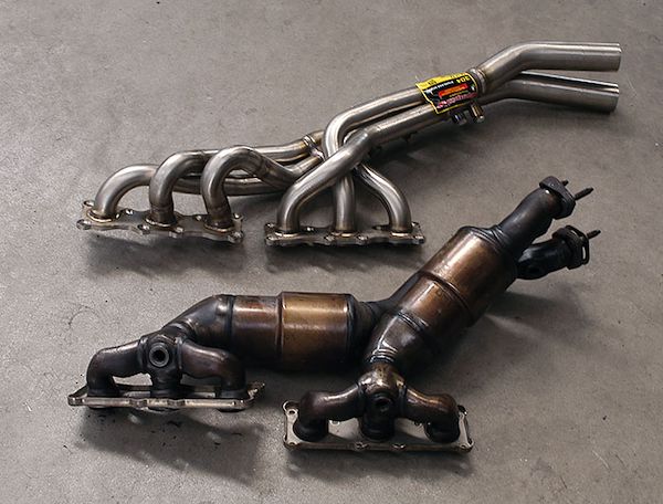 Prototype of 981301 Manifold VS Stock manifold