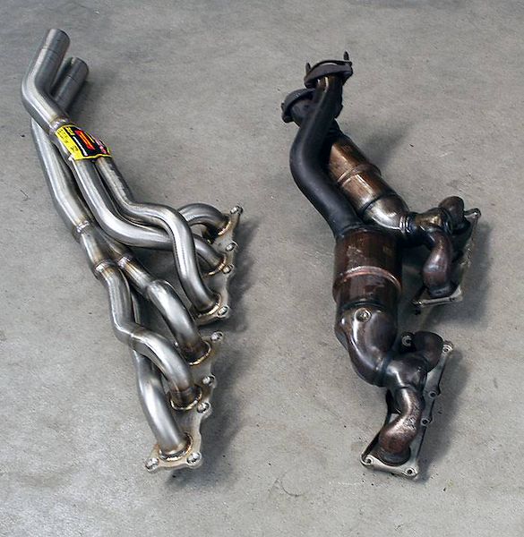 Prototype of 981301 Manifold VS Stock manifold