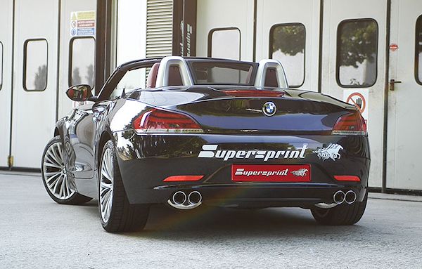 Prototype of 986913 Centre pipe X-Pipe + 986936 - 986906 Rear exhaust left + right OO80