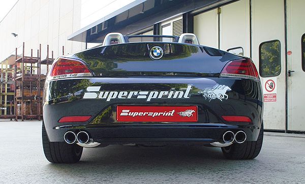 Prototipo di 986913 Kit tubo centrale X-Pipe + 986936 - 986906 Posteriore destro + sinistro OO80