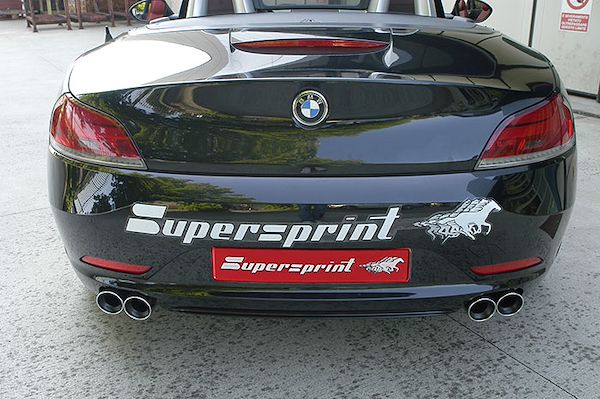 Prototype of 986913 Centre pipe X-Pipe + 986936 - 986906 Rear exhaust left + right OO80