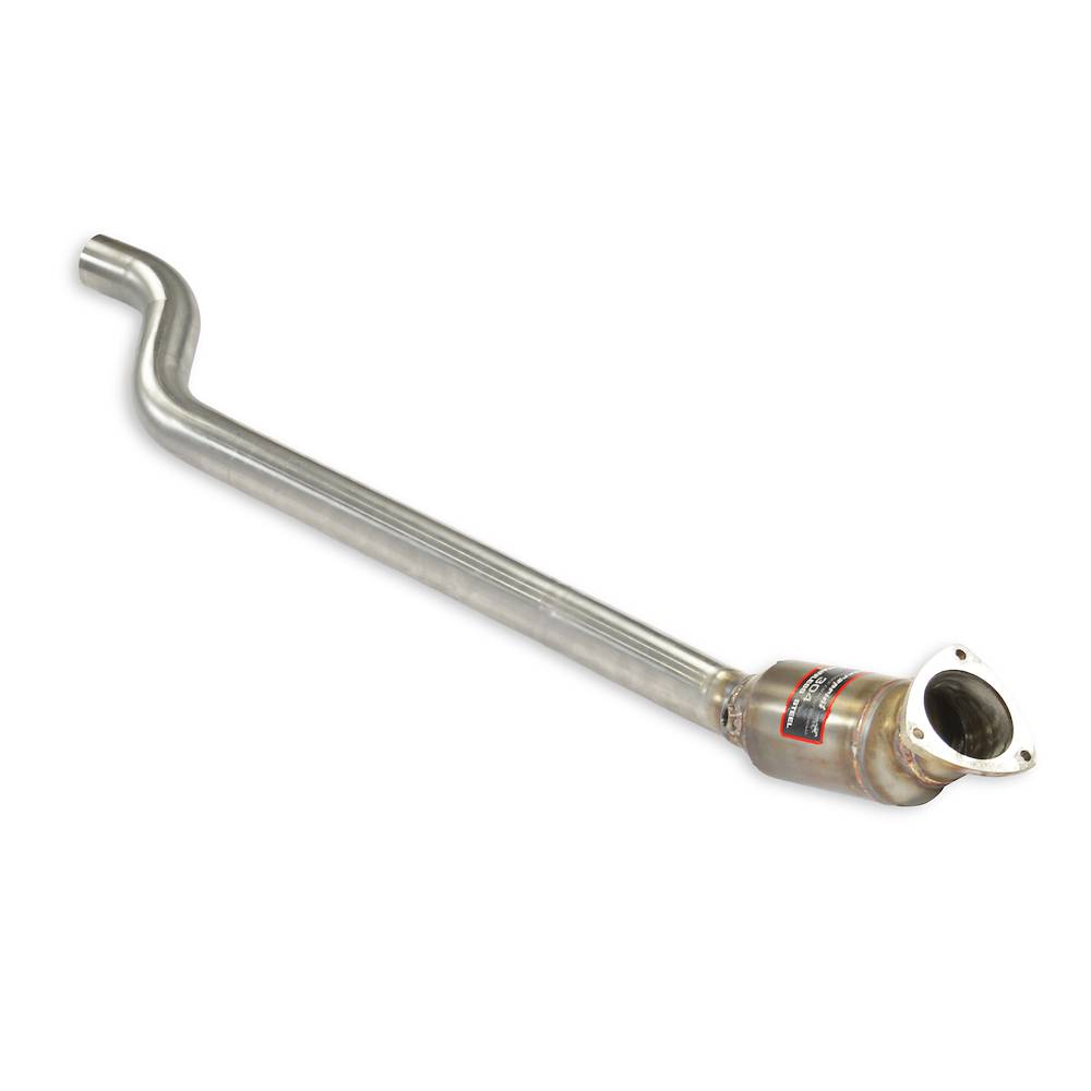 Downpipe destro con catalizzatore metallico