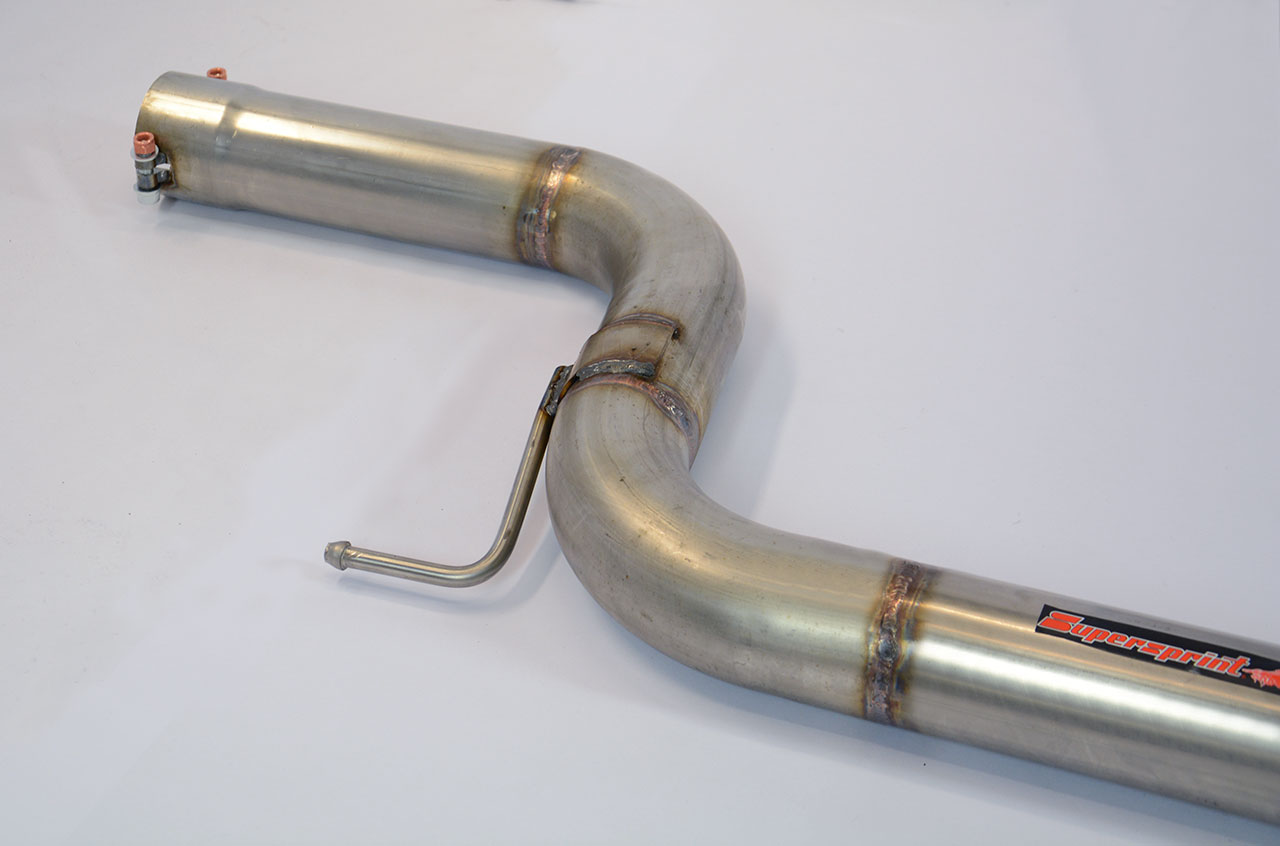 Mittelrohrsatz Rechts + Links mit “H-Pipe”