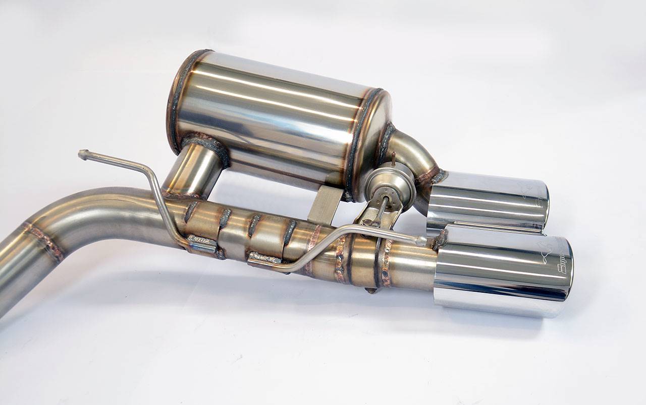 Rear exhaust Right with valve