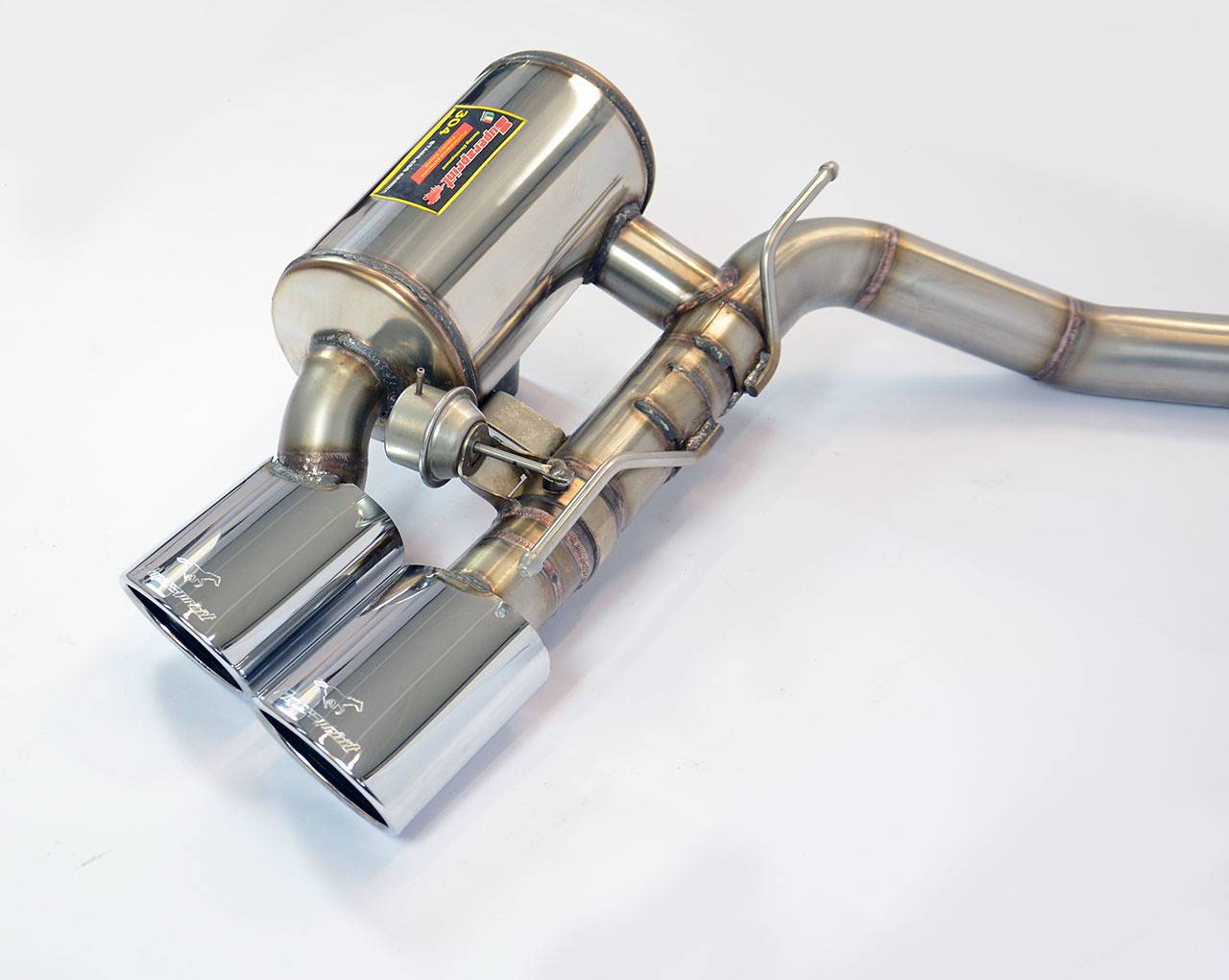 Rear exhaust Left with valve