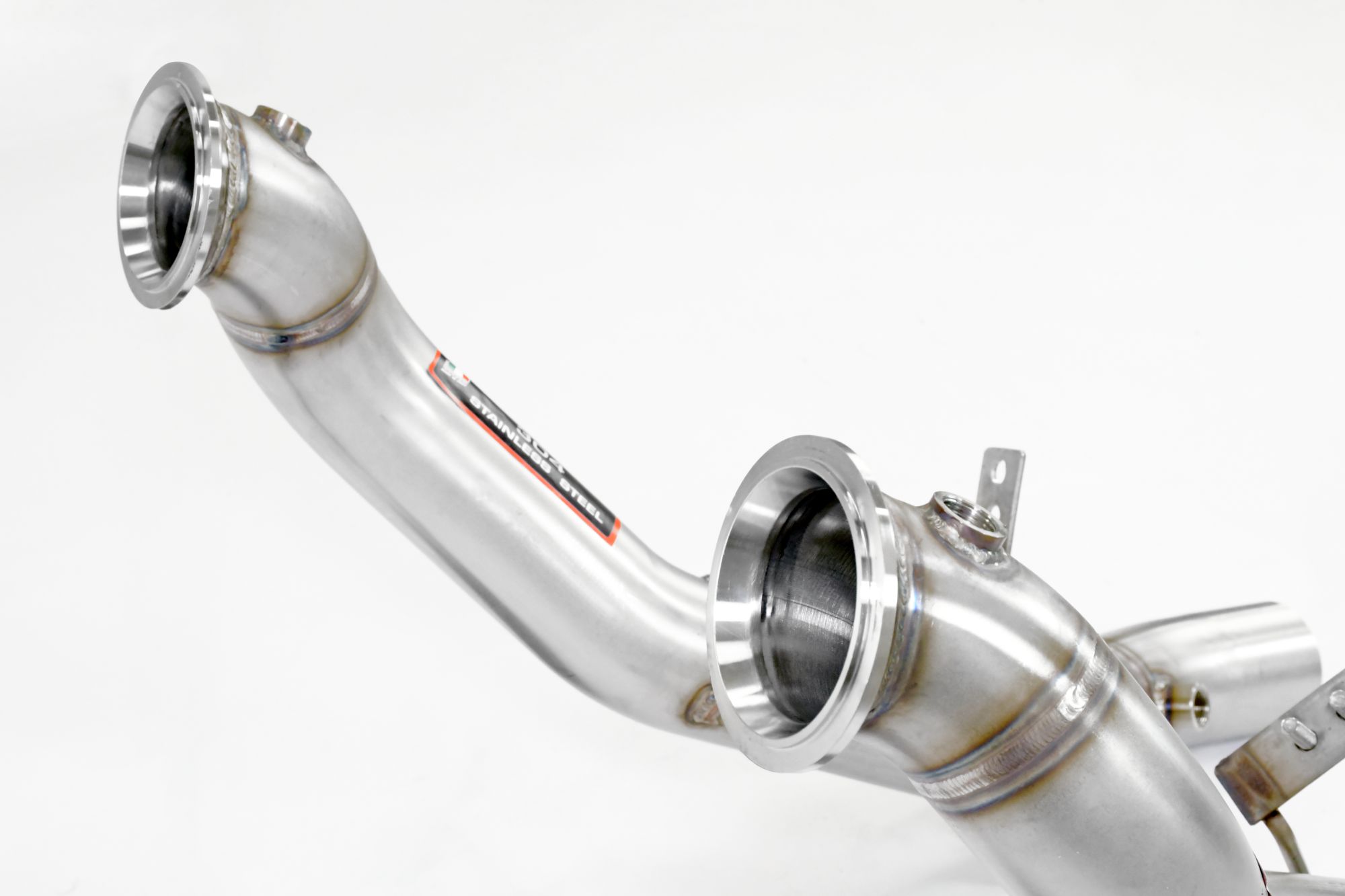 Downpipe kit Right - Left (Deletes the catalytic)