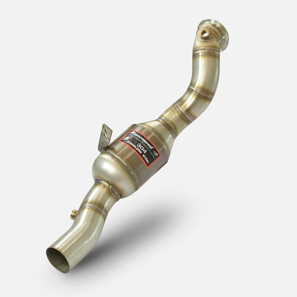 Downpipe Rechts + Sport Metallkatalysator