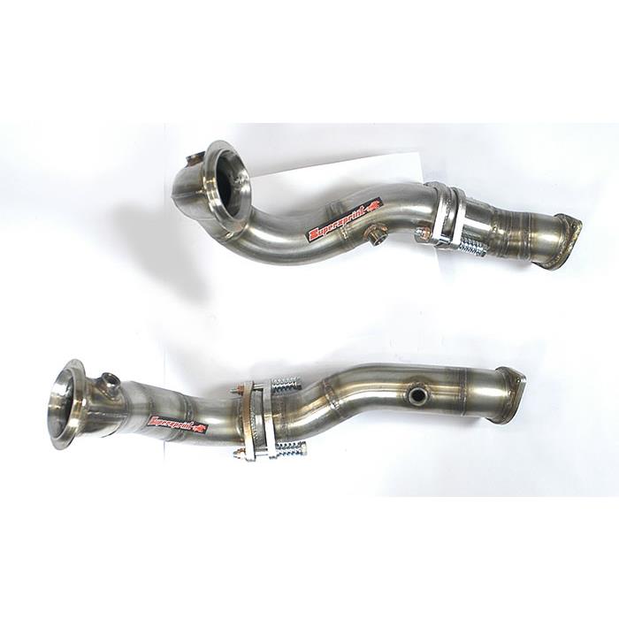 Kit downpipe Destro - Sinistro con giunto compensatore (sostituisce pre-catalizzatore principale)