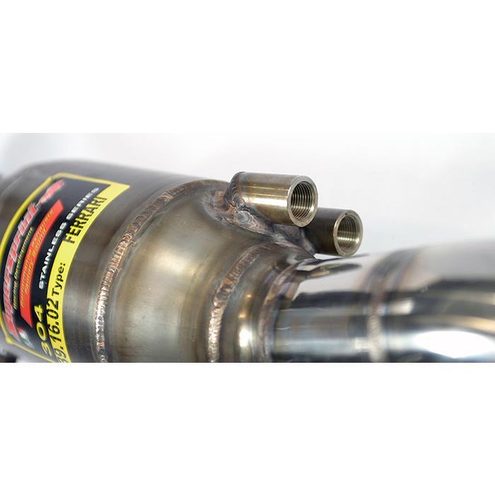 Anteriore con catalizzatore metallico destro