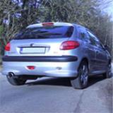 PEUGEOT 206 GTI 2.0i (135 Hp) '01 -> Sistema Cat-back Supersprint 