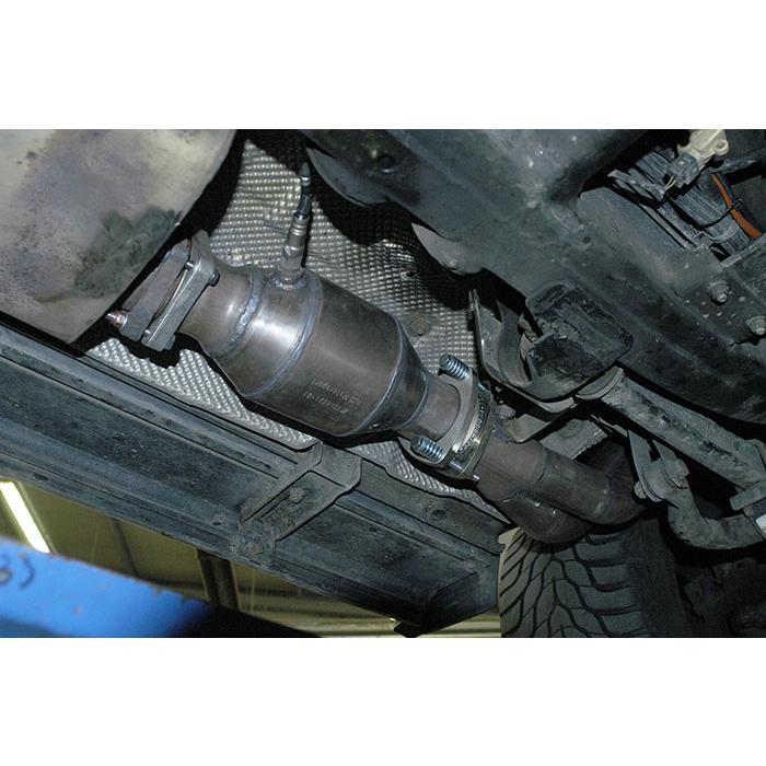 Anteriore Sinistro con catalizzatore metallico