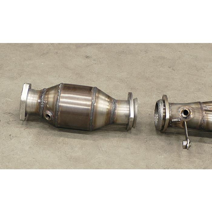 Anteriore Sinistro con catalizzatore metallico