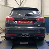 FORD FOCUS ST 2.0T (250Hp) '11 -> Impianto di scarico completo Supersprint in fase di sviluppo