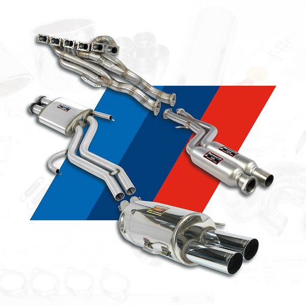 Supersprint Headers + Performance Exhaust BMW E34 M5 3.8L