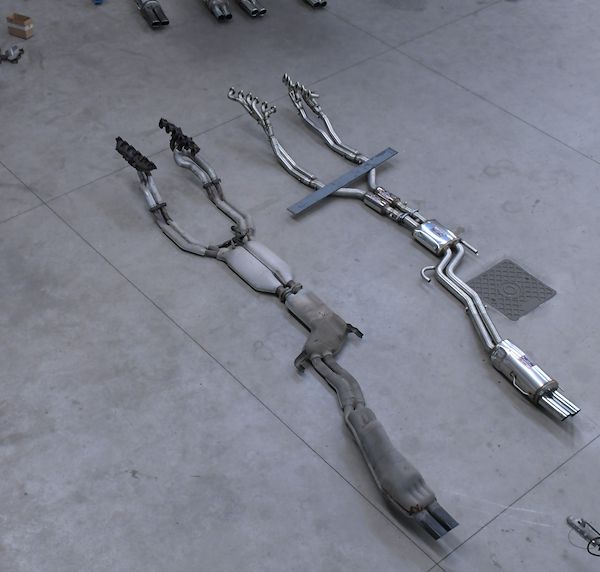 SUPERSPRINT EXHAUST FOR 1987-1984 BMW E32 750i V12 (350 HP)