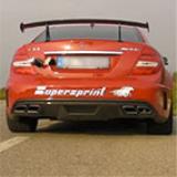 MERCEDES C204 C63 AMG Coupè V8 Black Series (517 Hp) - Sistema Cat-back Supersprint (2)