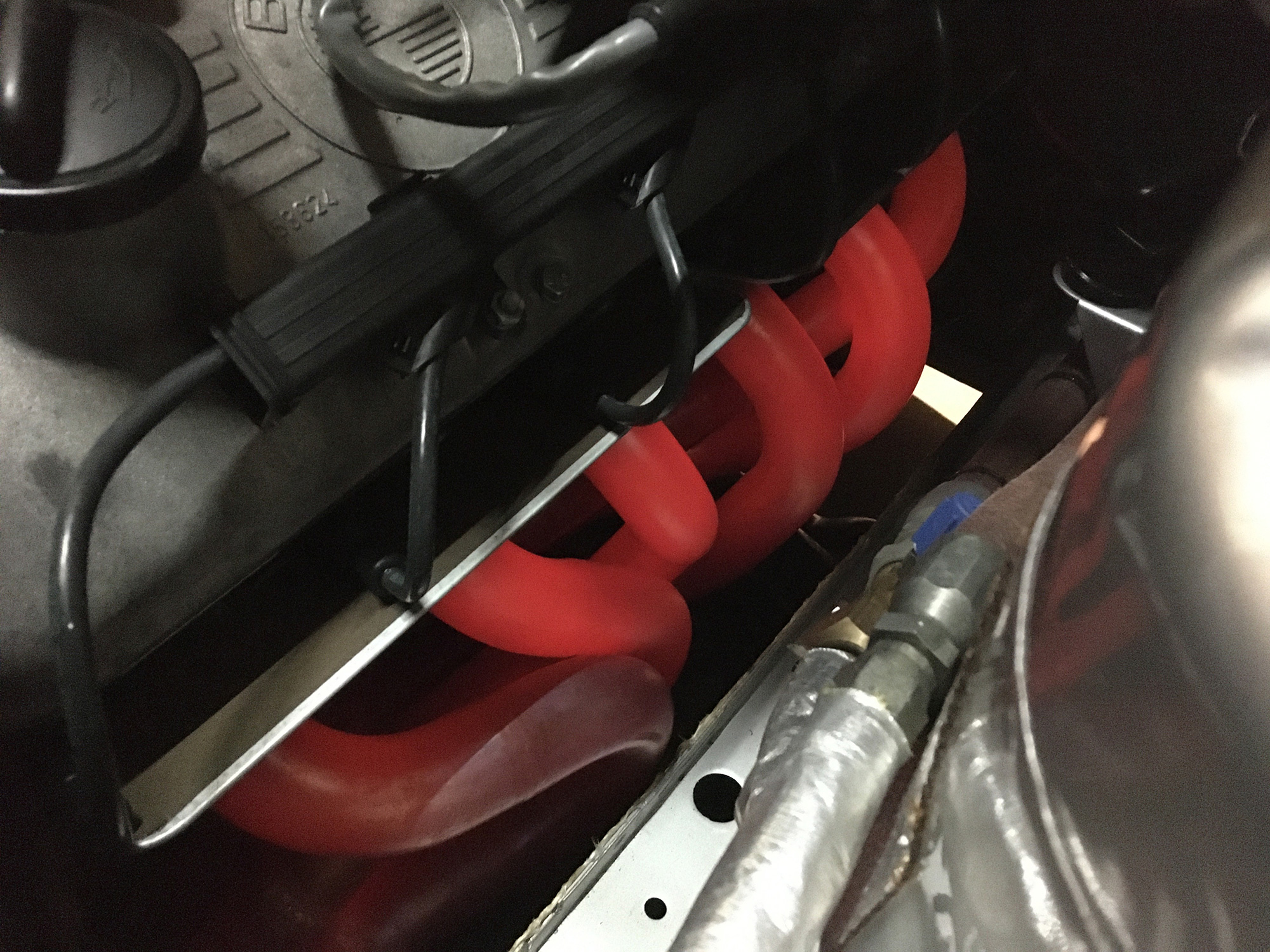 Manifold + connecting pipes 100% Stainless steel (Left Hand Drive)