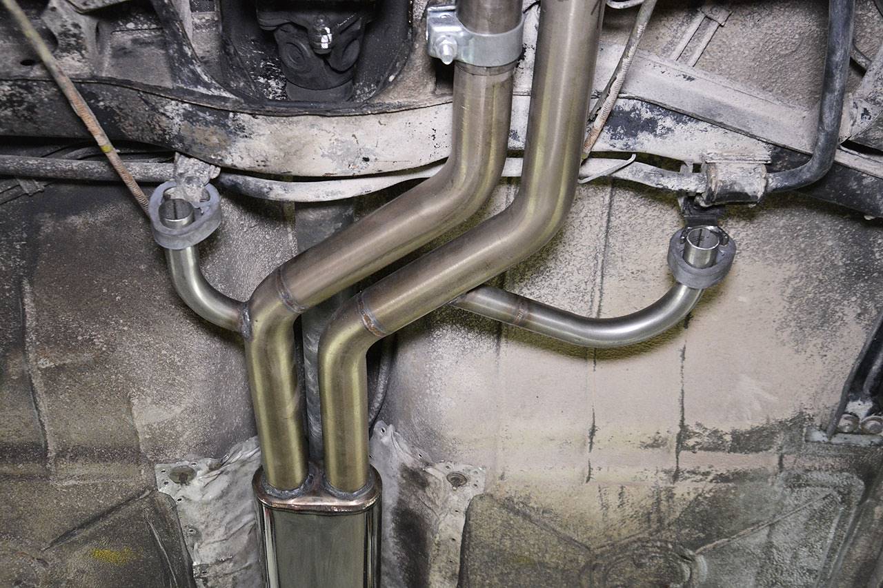 Centre exhaust