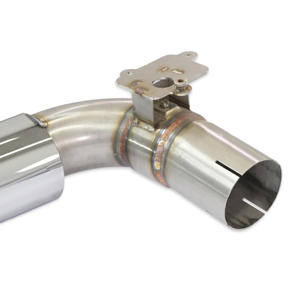 Rear exhaust Right O100 - Left O100 with valve