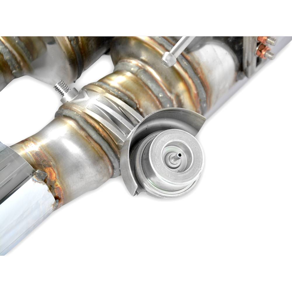 Rear exhaust 100x75 with valve