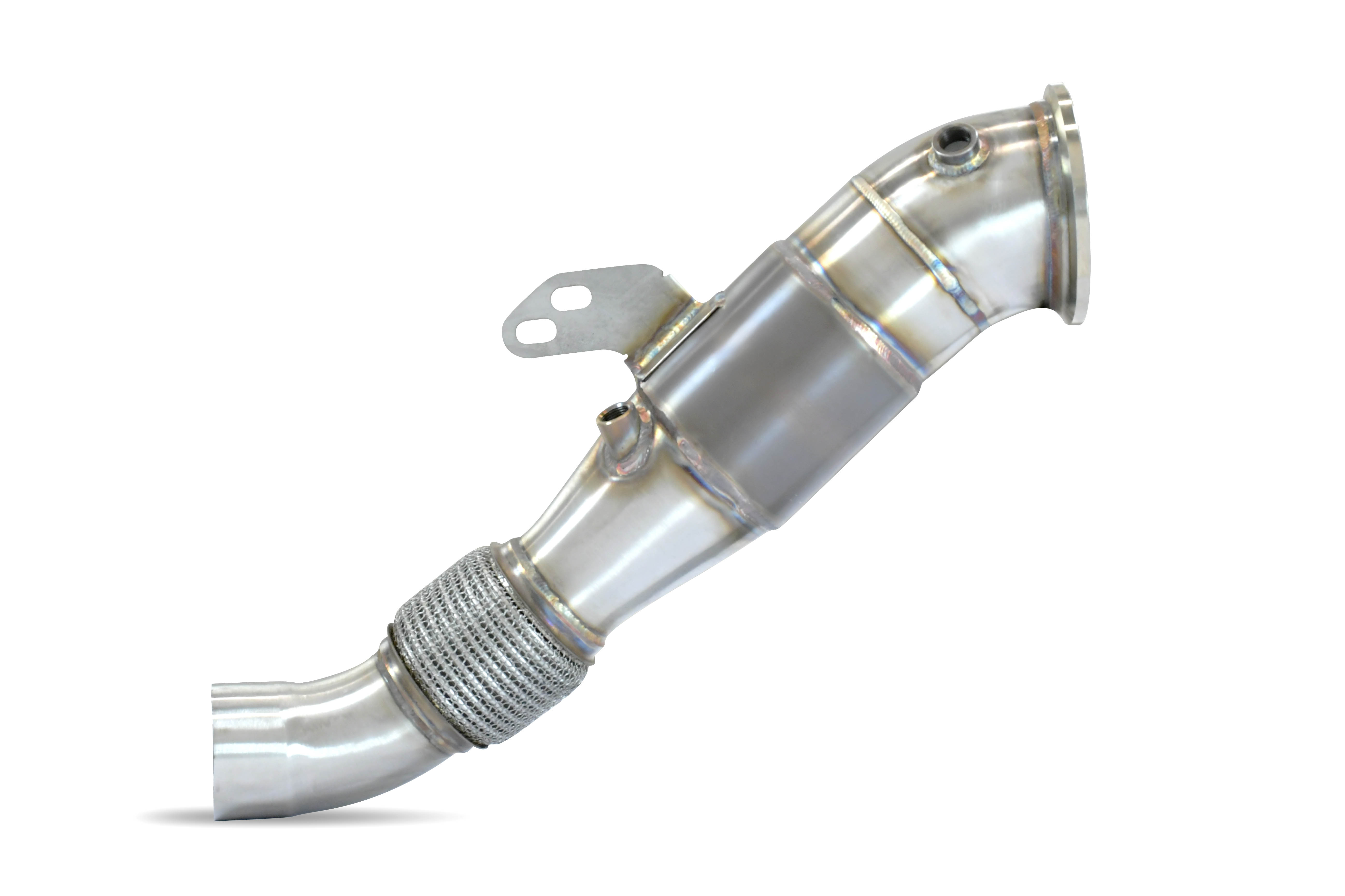Downpipe + Catalizzatore metallico 200CPSI