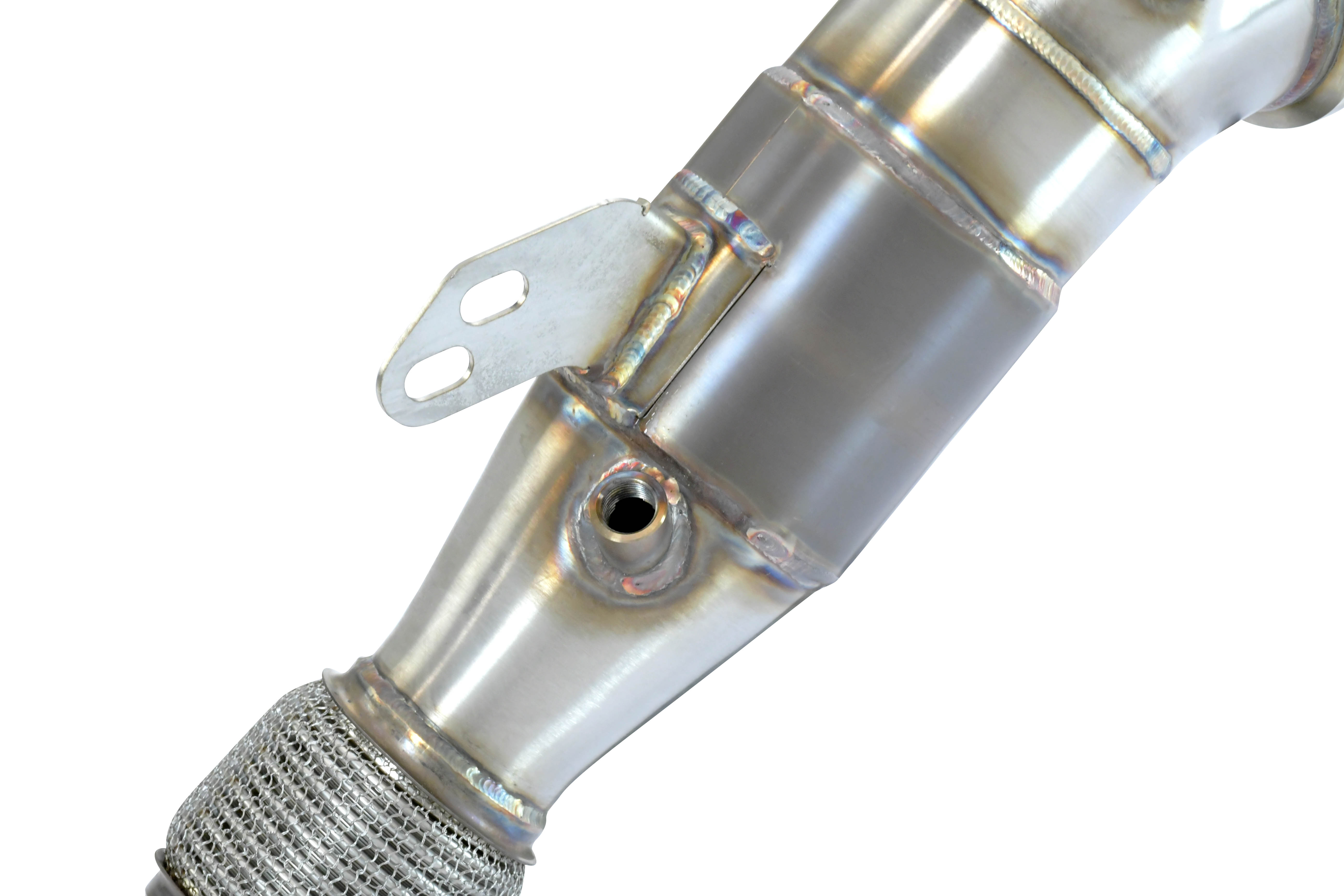 Downpipe + Catalizzatore metallico 100CPSI