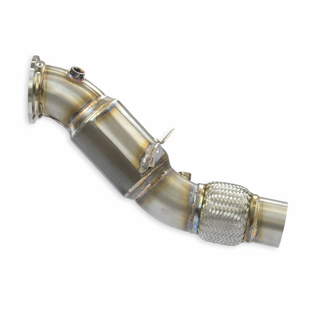 Downpipe con catalizzatore metallico 100CPSI WRC