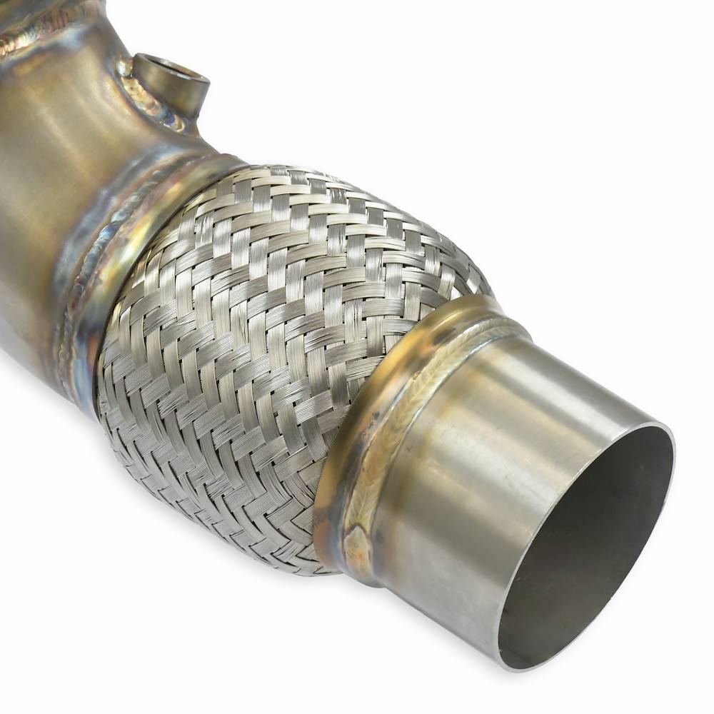 Downpipe con catalizzatore metallico 200CPSI