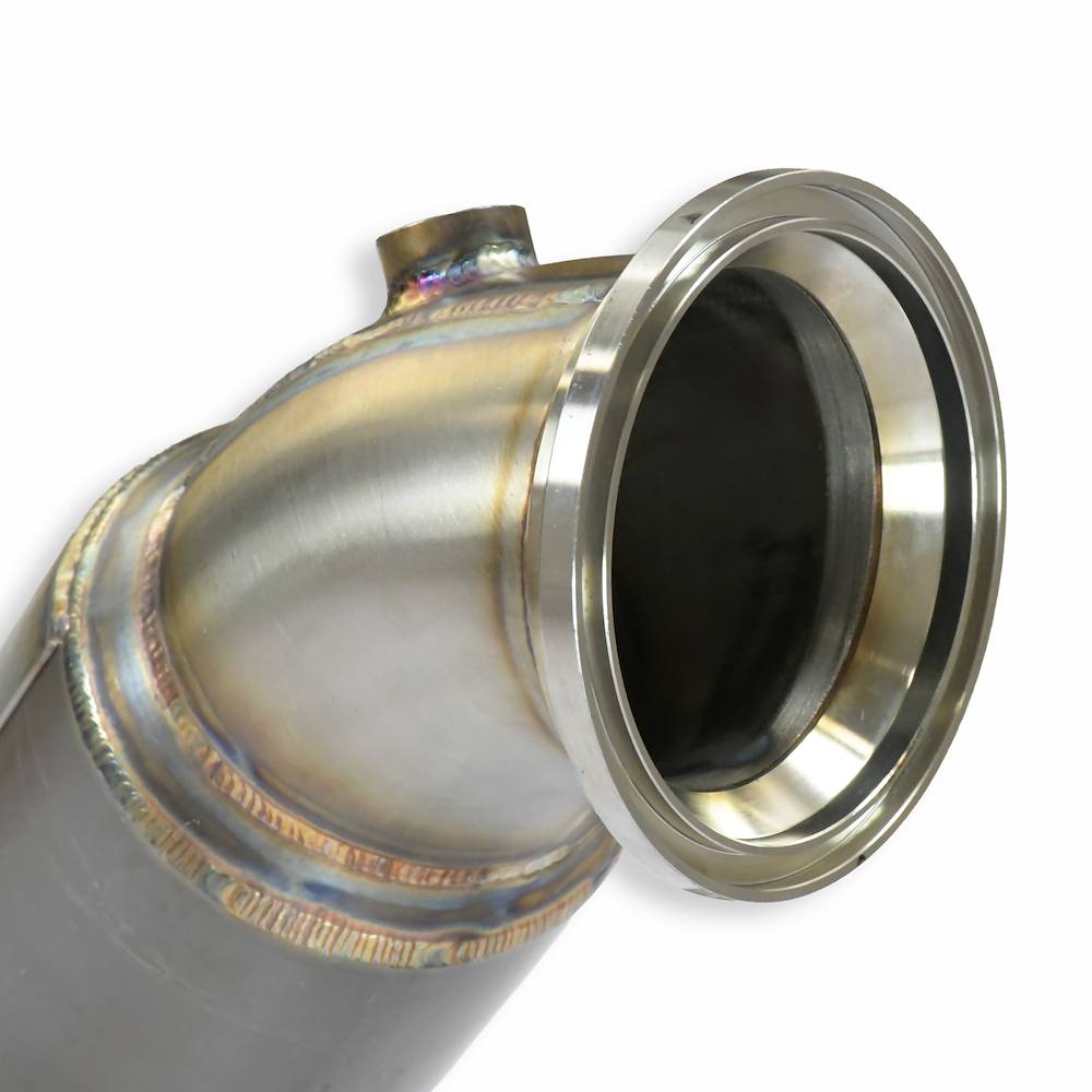 Downpipe con catalizzatore metallico 100CPSI WRC