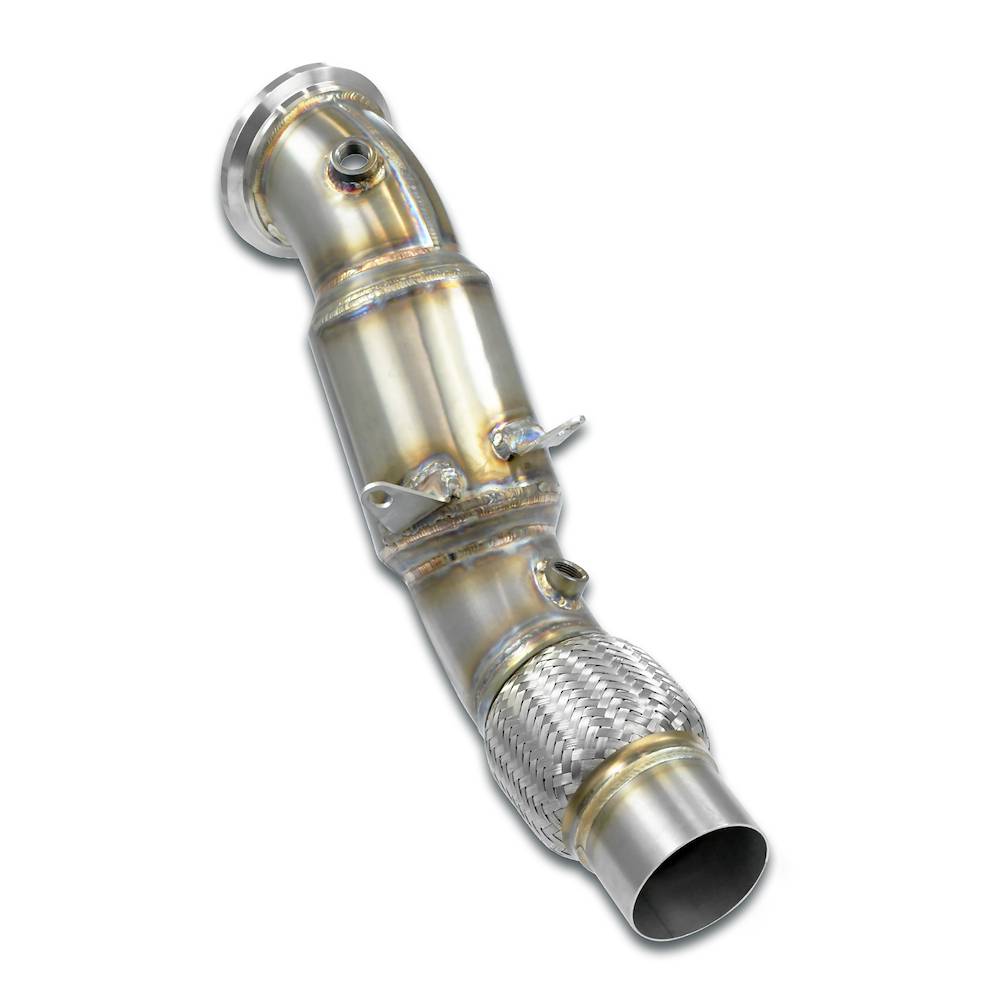 Downpipe con catalizzatore metallico 100CPSI WRC