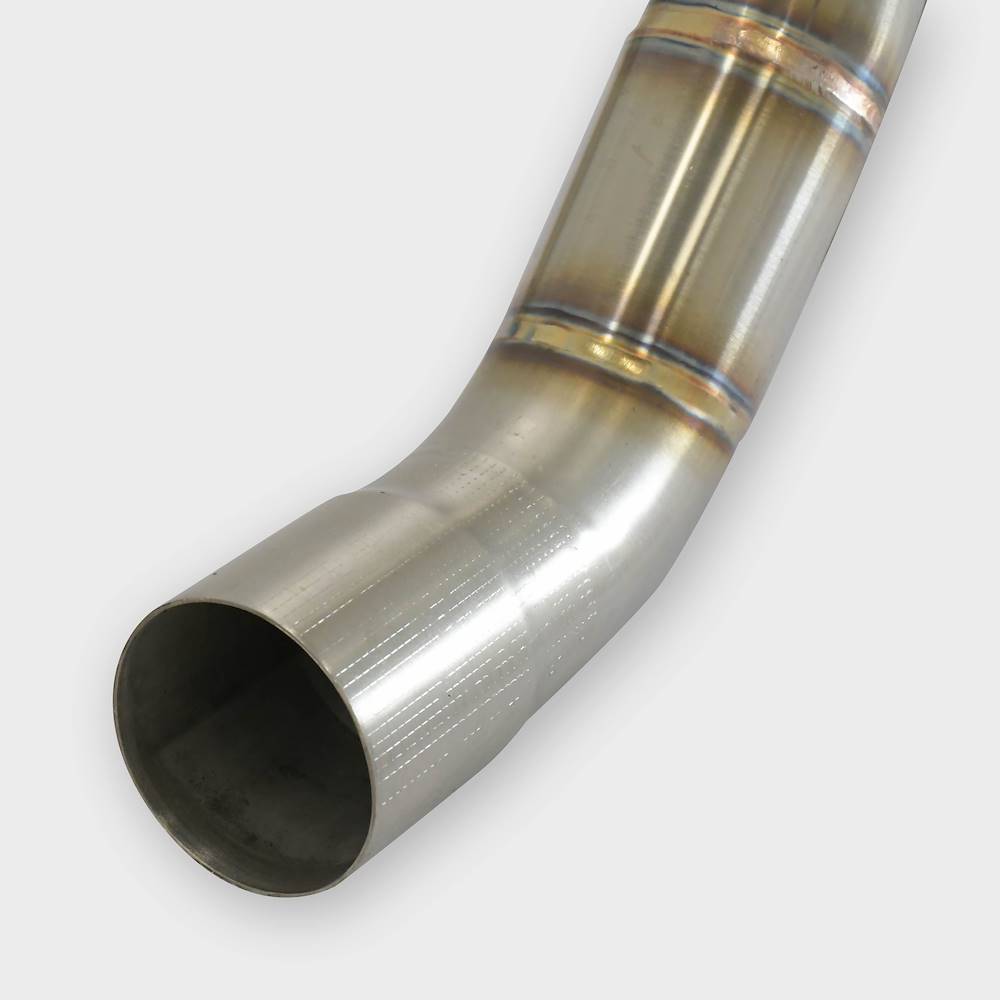 Turbo downpipe kit Right - Left  (Replaces catalytic converter) Accepts the stock Cat.-Back system
