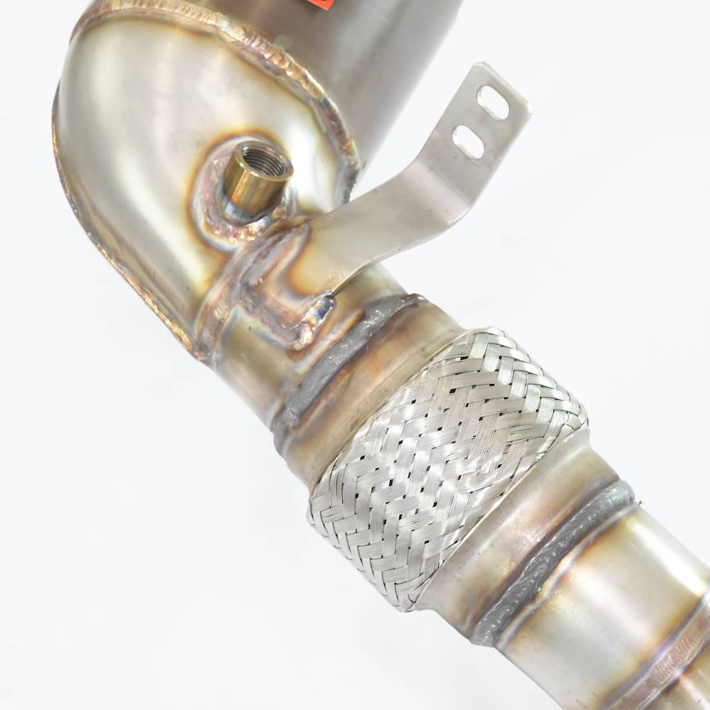 Turbo downpipe kit +  Metallic catalytic converter Right Accepts the stock Cat.-Back system