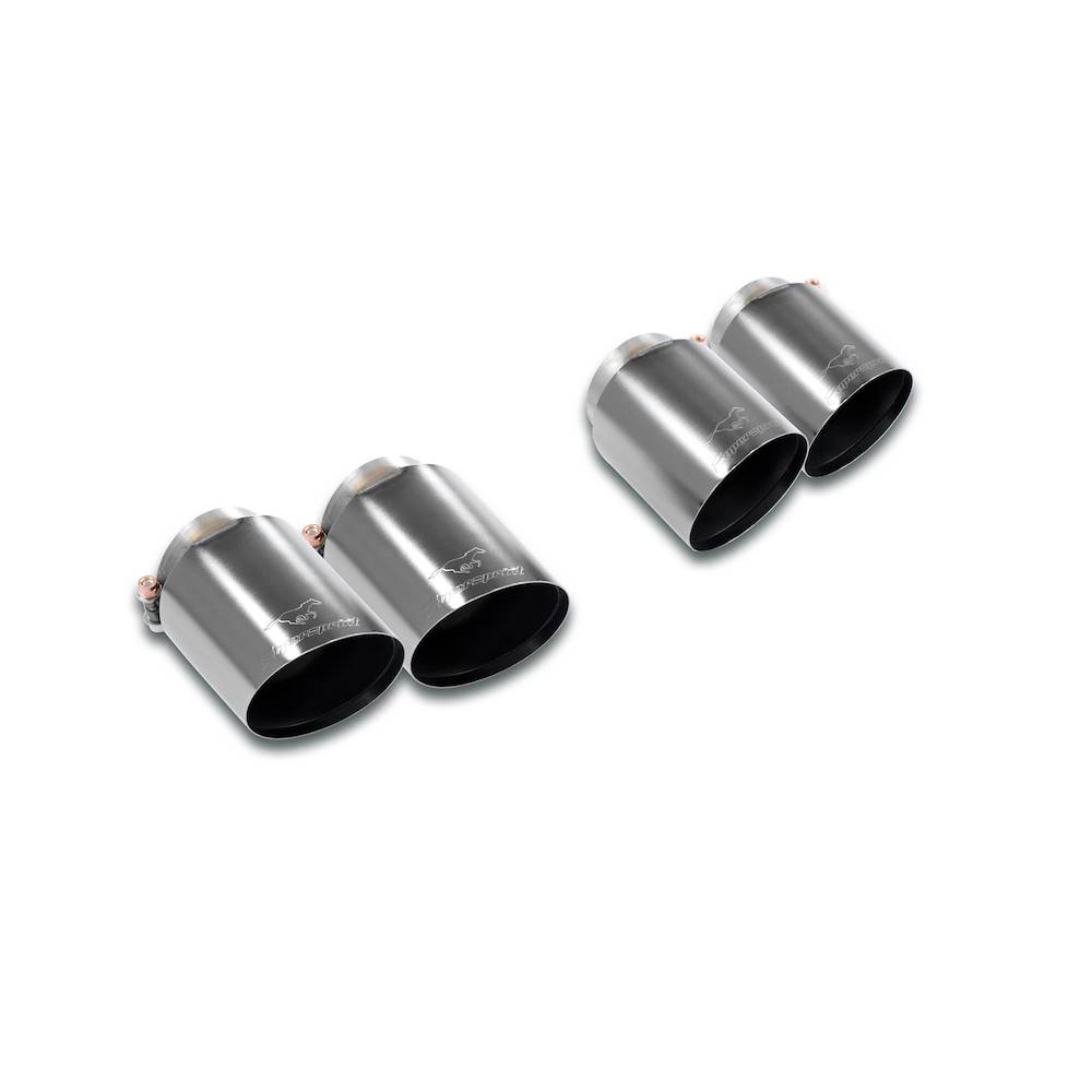 Endpipe kit GTS-Gun Metal Grey OO80 Right - OO80 Left