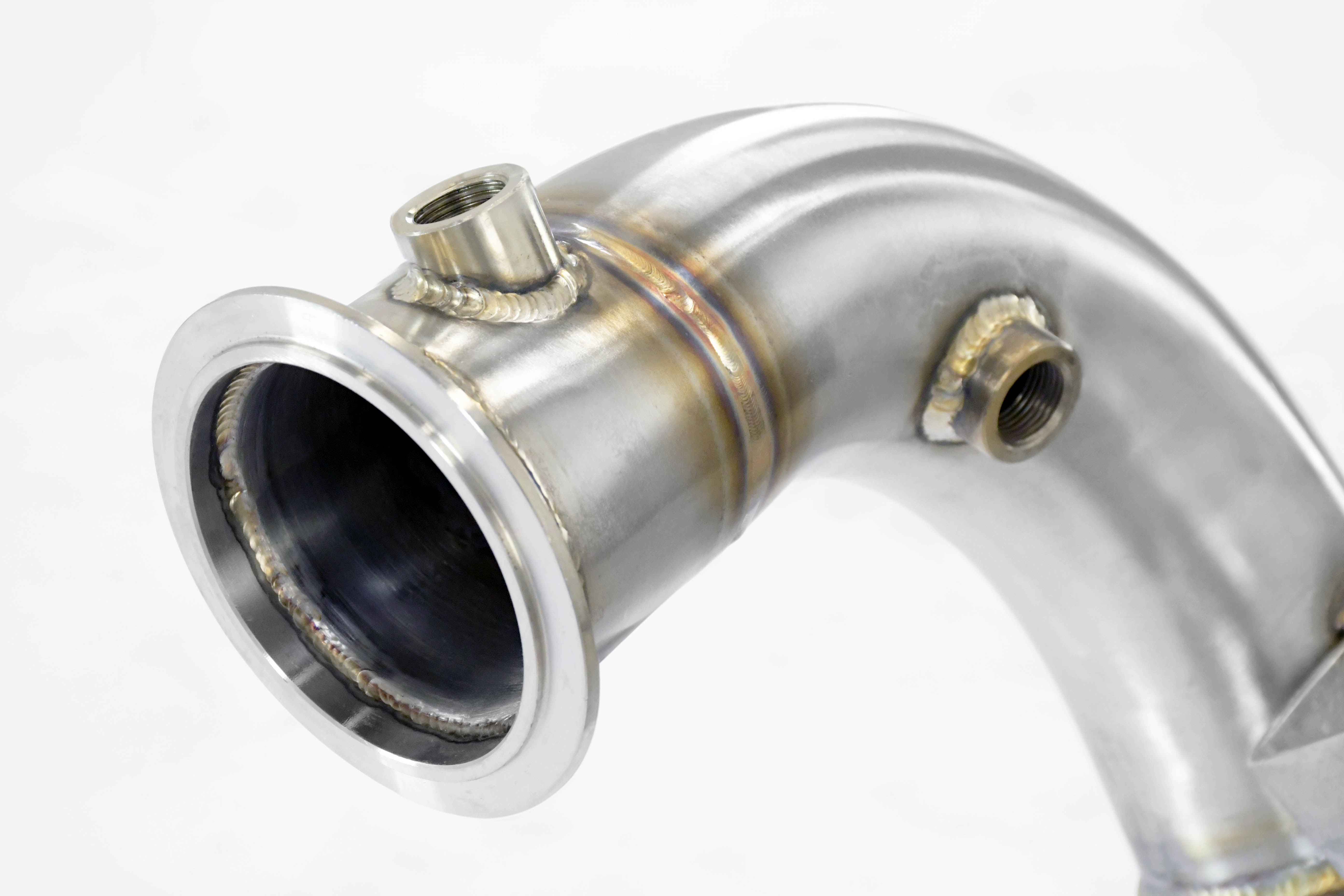 Kit tubi turbina Destro - Sinistro (sostituzione catalizzatore) Compatibile con impianto Cat.-Back di serie 